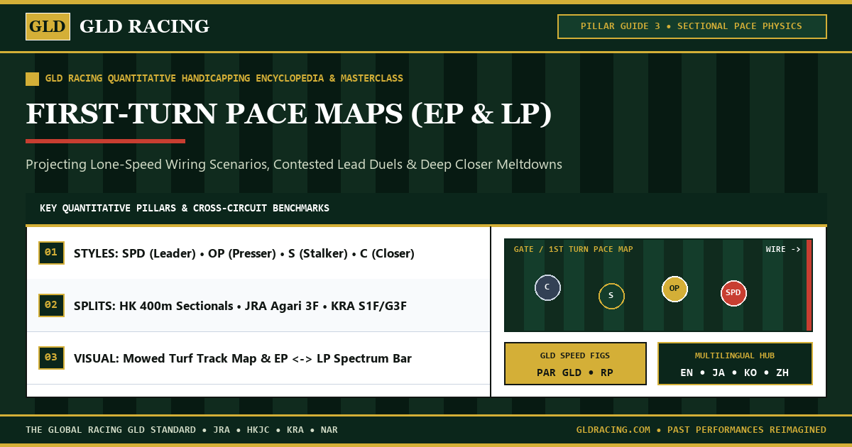 Mastering First-Turn Pace Maps: Early Pace (EP), Late Pace (LP) & Sectional Split Physics